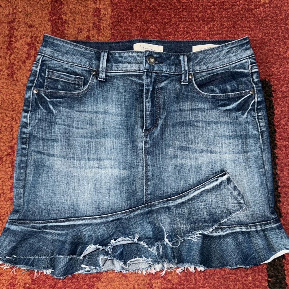 Jessica Simpson Jean Skirt